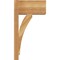 Ekena Millwork Thorton Block Rough Sawn Outlooker, Western Red Cedar, 8"W x 14"D x 26"H OUT08X14X26THR05RWR - alternate 3